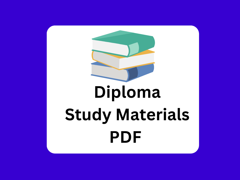 Diploma Study Materials PDF