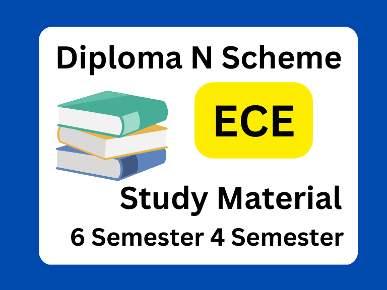 Diploma in ECE April 2023 Study Materials 